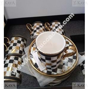 MTR PORSELEN KAHVE TAKIMI CEMRE 1*12