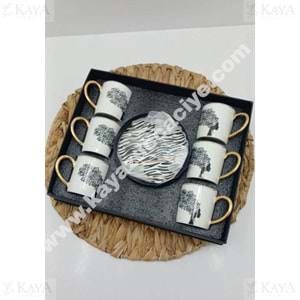 MTR PORSELEN KAHVE TAKIMI CEMRE 1*12