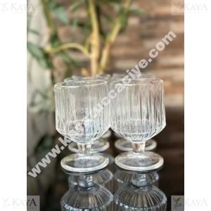 MTR 6 LI GLASS CAM MEŞRUBAT BARDAK 1*8