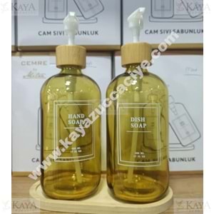 MTR CEMRE 2 Lİ STANDLI SIVI SABUNLUK 1*24