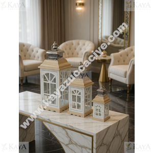 MTR AHŞAP DEKORASYON MUMLUK 3 LÜ 1*2