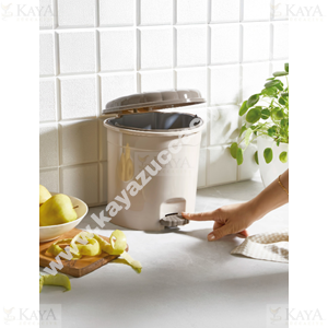 BURSEV ÇÖP KOVASI MİNİ PEDALLI 3,5 LT 1*12