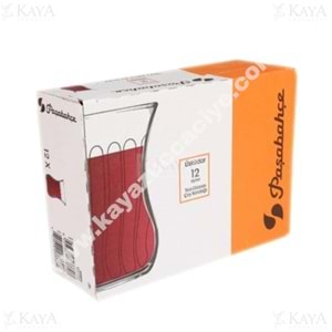 PAŞABAHÇE ÇAY BARDAĞI ÜSKÜDAR OPTİKLİ 12 Lİ 1*6