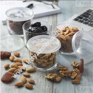 PAŞABAHÇE SAKLAMA KABI KAPAKLI 2 Lİ GLASS4YOU 1209815 220 CC 1*12