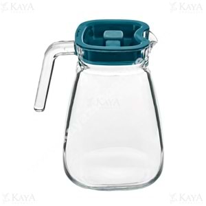 PAŞABAHÇE CAM SÜRAHİ CARRE YEŞİL KAPAK 1800 ML 1*6