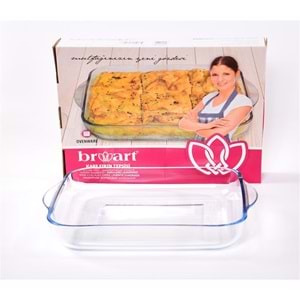 BRART TEPSİ KÜÇÜK KARE SADE TEPSİ 24 CM 1*6