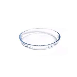 BRART TEPSİ KÜÇÜK YUVARLAK OPTİKLİ TEPSİ 26 CM 45044 1*6