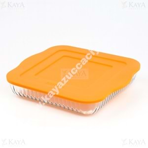 BRART BORCAM KAPAKLI KARE 27 CM 1*6
