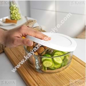 PAŞABAHÇE SAKLAMA KABI POLAR KAPAKLI BÖLMELİ 1*4