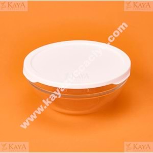 PAŞABAHÇE KASE KAPAKLI BOL KASE SAKLAMA KABI 595 ML 1*6