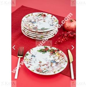 YNS DİJİTAL YUVARLAK PASTA TABAĞI 6 LI 1*8