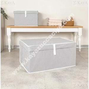 SERMAT ORGANİZER ÇOK AMAÇLI SAKLA KUTUSU BAZA 50x40x30 CM 1*10