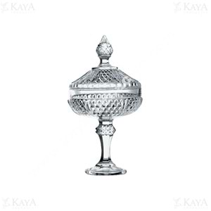 PAŞABAHÇE ŞEKERLİK DİAMOND AYAKLI KAPAKLI ŞEKERLİK 30 CM 1*6