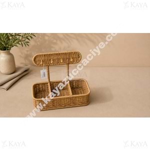AJE HASIR ORGANİZER ASKILI BÖLMELİ DİKDÖRTGEN 25x7 CM 1*24