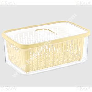 BEE HOME SAKLAMA KABI FRESH DİP SÜZGEÇLİ 3,5 LT 1*12