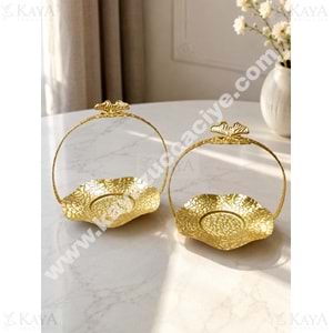 ASEL METAL SUNUMLUK 12 CM SEPET LOKUMLUK 1*100