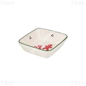 ASEL SERAMİK ÇEREZLİK KARE DERİN 11 CM 1*45