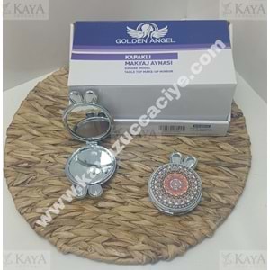 BZD GOLDEN ANGEL CEP AYNASI TAŞLI YUVARLAK KULAKLI 1*12