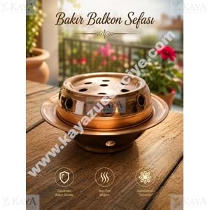 ZEN BAKIR BALKON SEFASI BÜYÜK BOY OSMANLI OCAĞI 1*30