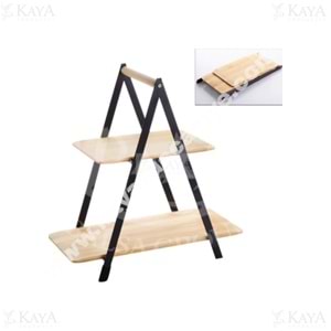 BALSA BAMBU SUNUMLUK 2 KATLI 16x26.5x34 CM 1*10