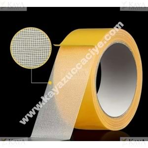 BZD LOTUS ÇİFT TARAFLI AĞ TAKVİYELİ BANT 10 METRE 1*200