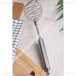 BZD IVORY ÇIRPICI METAL SAPLI YAYLI HELEZON SİPRAL ÇIRPICI 1*24