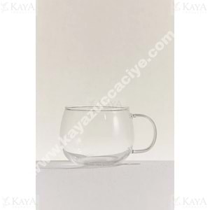 PAŞABAHÇE CAM KUPA KULPLU BOROSİLİKAT 410 CC 1*24