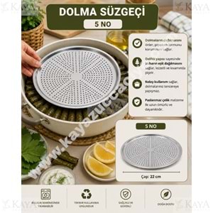 ZEN LİFE KROM DOLMA SÜZEK 5 NO 22 CM 1*50