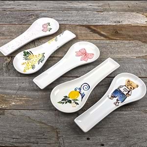 KSV SERAMİK KEPÇE&KAŞIK ALTLIĞI FİGÜRLÜ 590 26 CM 1*30