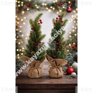 ENF ÇİÇEK YAPAY SAKSILI ÇAM KOKİNA ÇİÇEĞİ 43 CM 1*20