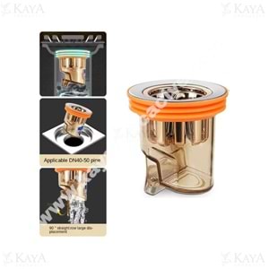 ENF VAKUMLU LAVABO SÜZGECİ 1*600