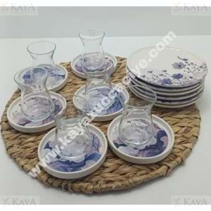 ALİNA HOME ERS 18 PARÇA ÇAY SETİ 1*1