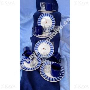 ALİNA HOME ERS 18 PARÇA KAHVE SETİ 1*1