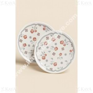 ALİNA HOME YUVARLAK SERVİS 26,5 CM 1*6