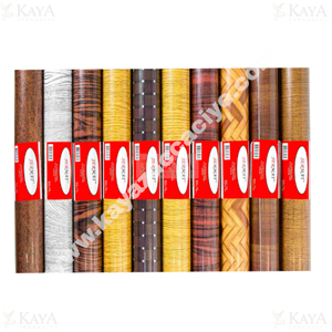 SERMAT YAPIŞKANLI FOLYO AHŞAP 45cm X 15mt 1*12