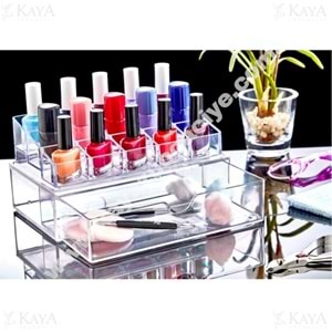 BOX UP MANİKÜR SETİ DÜZENLEYİCİSİ 15 GÖZ 1*24
