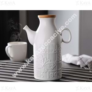 GNL PORSELEN YAĞLIK YUVARLAK 1000 ML 1*12