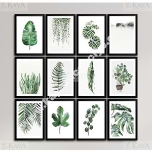 GLS MDF DUVAR TABLOSU 12 PARÇA 10x15 CM