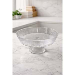 ALN GLASSCOM CAM MEYVELİK 25 CM AYAKLI 1*4-1*10