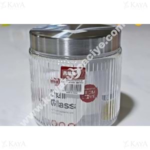DELİ GLASS CAM KAVANOZ METAL KAPAK 900 ML 1*6