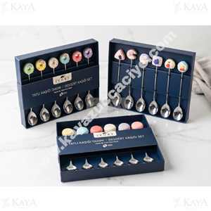 BZD IVORY TATLI KAŞIĞI TAKIMI 1*54