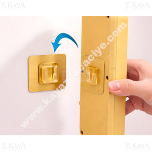 BZD IVORY YAPIŞKANLI ASKI METALİZE KARE 2 Lİ ASKI 1*20