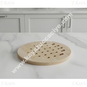 BZD IVORY BAMBU NİHALE LÜKS YUVARLAK 17 CM 1*300