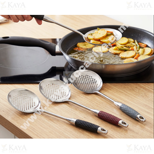 BZD IVORY ÇELİK SERVİS KEVGİR SATEN 39 CM 1*24