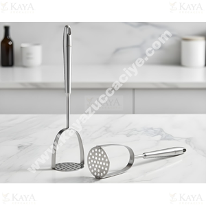 BZD IVORY PATATES EZİCİ METAL SAPLI ÇELİK 1*48