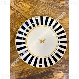 ÜLGER ÇİZGİLİ KELEBEK MODEL 6 LI SERVİS TABAĞI 1*4