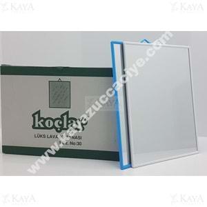 KOÇLAR AYNA KÖŞELİ DUVAR AYNASI 29x21.5 CM NO:30 1*12