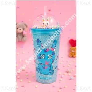 KRD PİPETLİ BARDAK AKRİLİK DESENLİ 1*60