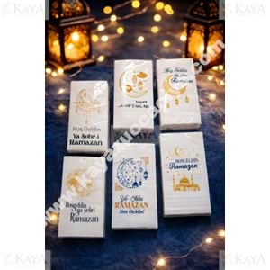 KRD KONUŞAN PEÇETE 25 Lİ RAMAZAN PEÇETESİ 17x9 CM 1*96