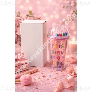 KRD PİPETLİ BARDAK AKRİLİK DESENLİ 1*60